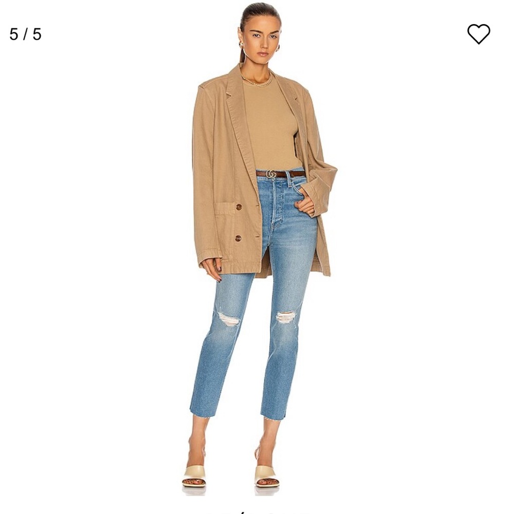 RE/DONE 90s High Rise Ankle Crop